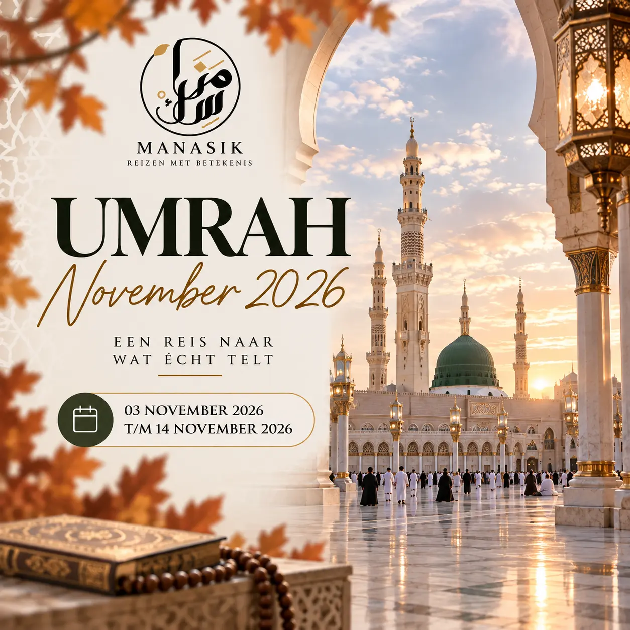 Umrah November 2026 11 dagen