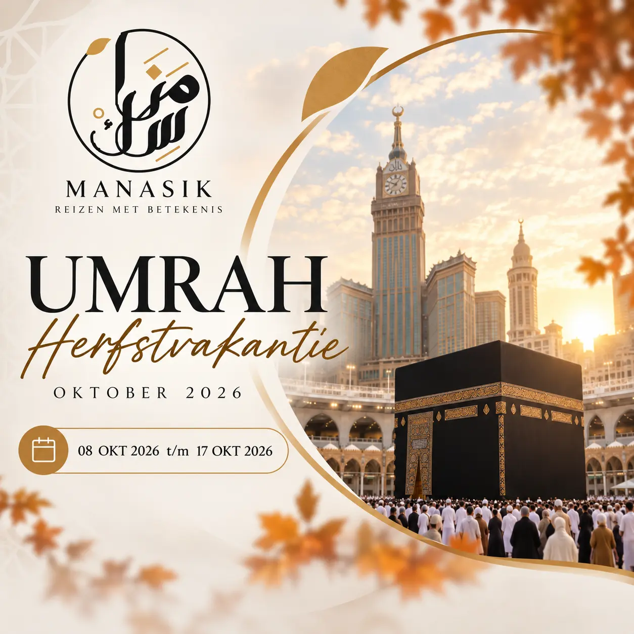 Umrah oktober 2026 9 dagen